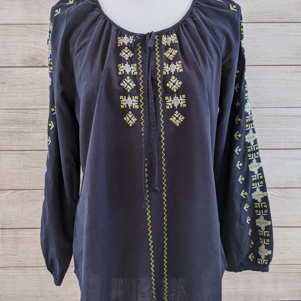 Daniel Rainn peasant top size Large
